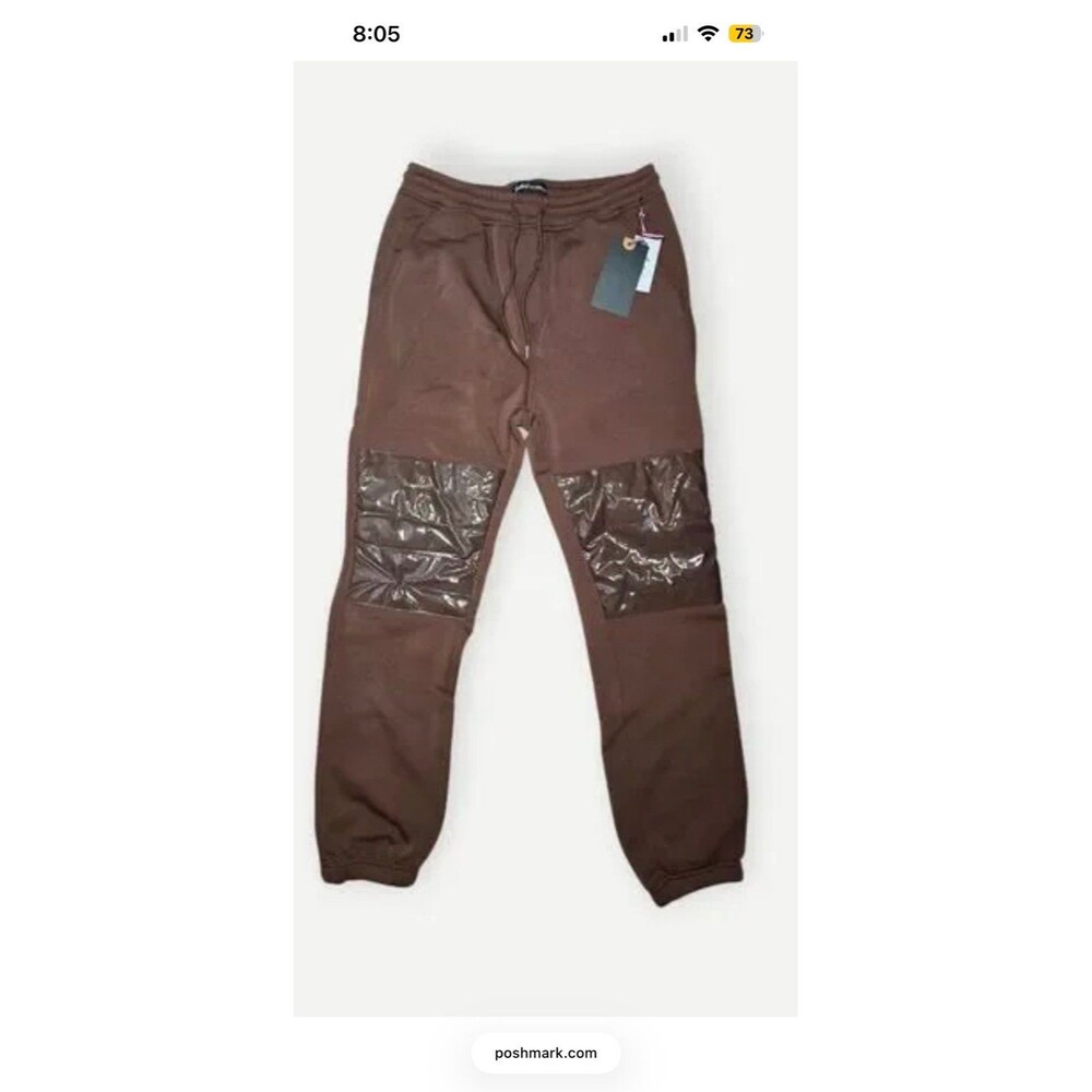 Switch Remarkable Brown Quilted Jogger Sweatpants – Men’s – NWT Size 3X